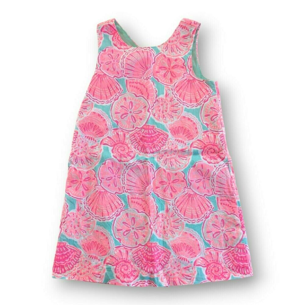 Tommy Bahamas Pink Shell Summer Dress Girls Size 5
